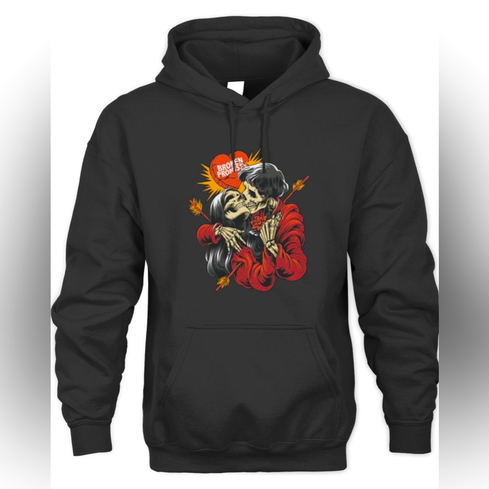 Broken Promises Still In Love Hoodie BRAND NEW